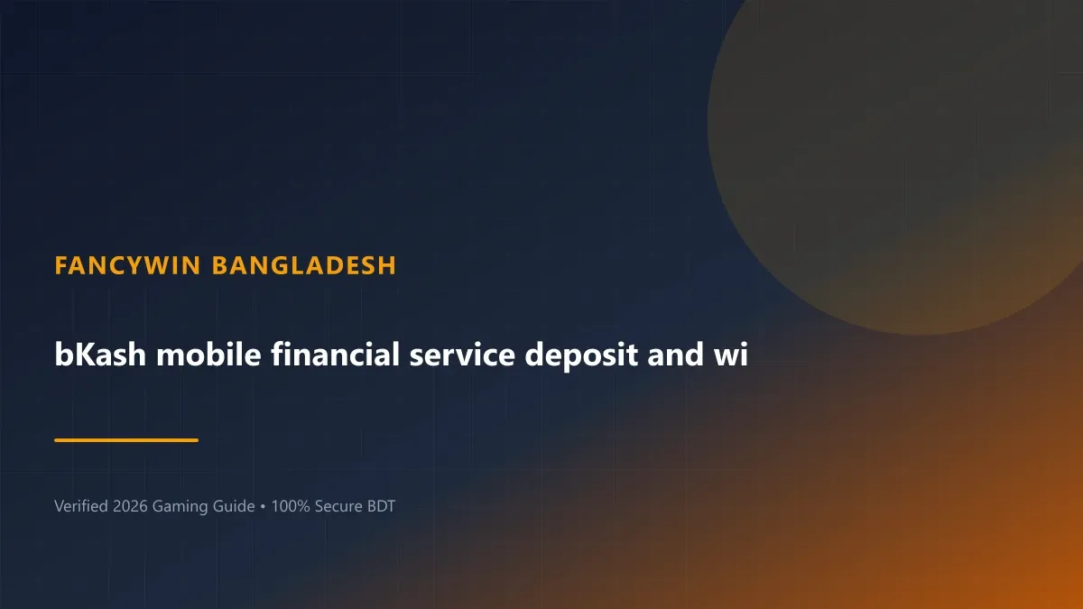 bKash Deposit Guide