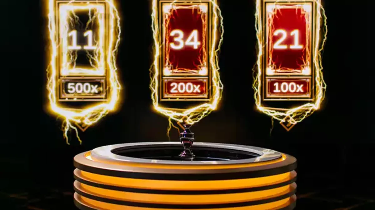 Lightning Roulette 500x Lucky Number Multipliers