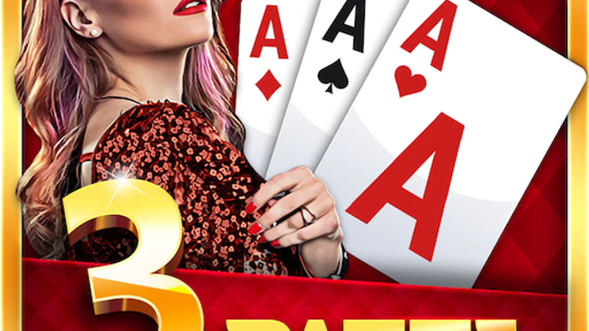 Live Teen Patti Real Money 3-Card Poker Table