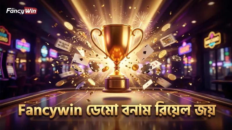 ডেমো ও রিয়েল মানি ডেটার তুলনায় স্পিন পিছু জয় অনুপাত।