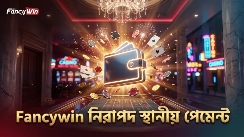 Fancywin প্ল্যাটফর্মে নিরাপদ ও দ্রুত স্থানীয় পেমেন্ট প্রক্রিয়া।