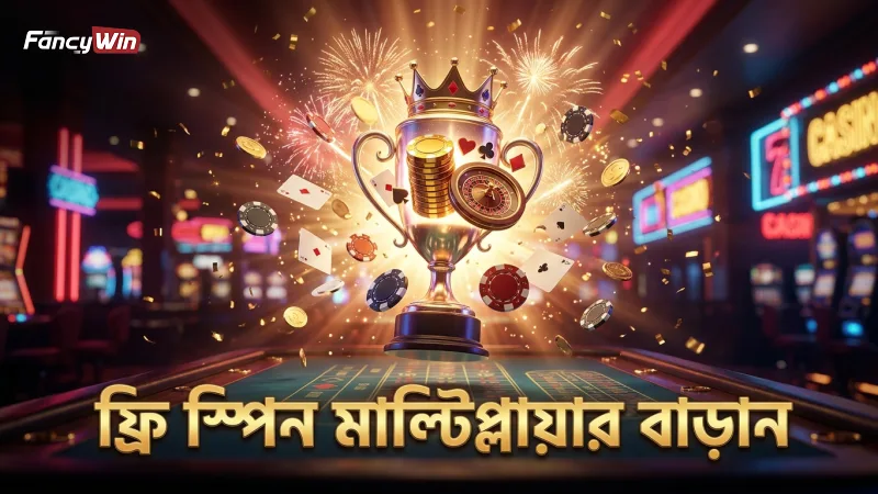 ফ্রি স্পিনে মাল্টিপ্লায়ার ১৬x পর্যন্ত বাড়াতে ফোকাস করুন