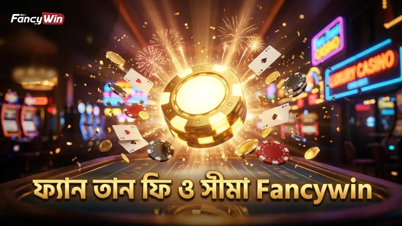 ফ্যান তান খেলার ফি ও বাজির সীমা পরিষ্কারভাবে প্রদর্শিত।