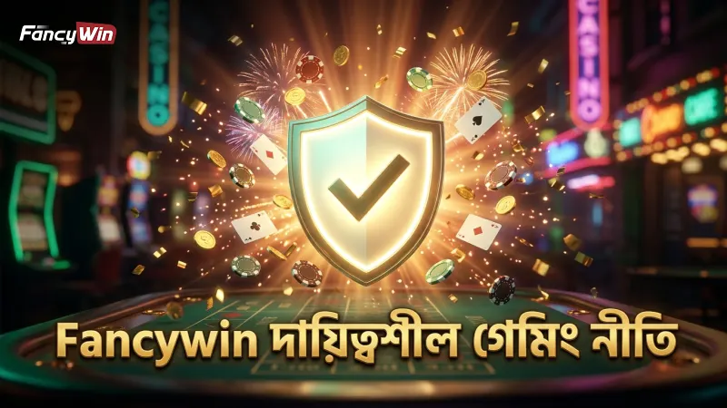 দায়িত্বশীল গেমিং নিশ্চিত করতে Fancywin নীতি মেনে চলুন