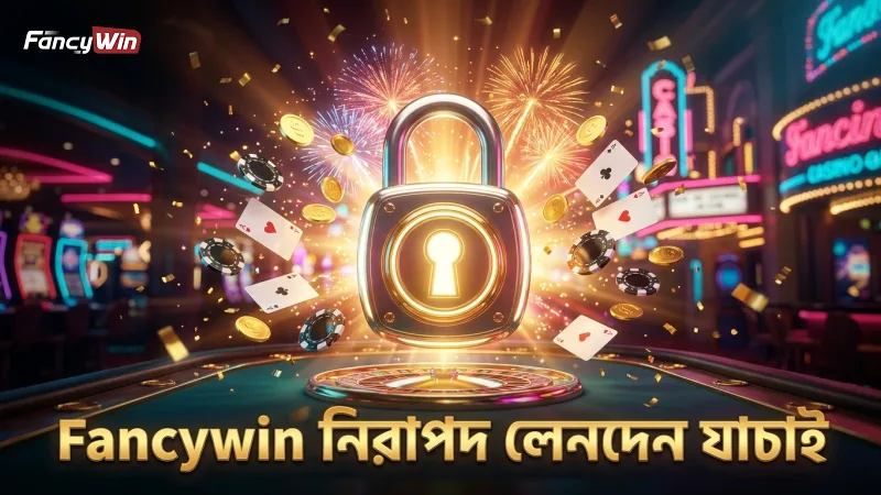 Fancywin উইথড্রয়ালে এনক্রিপশন ও যাচাই প্রক্রিয়া নিশ্চিত করে নিরাপত্তা।