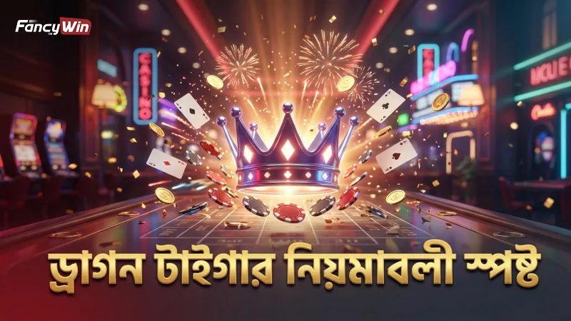ড্রাগন টাইগার গেমপ্লের মূল নিয়মাবলী সহজভাবে ব্যাখ্যা করা হয়েছে