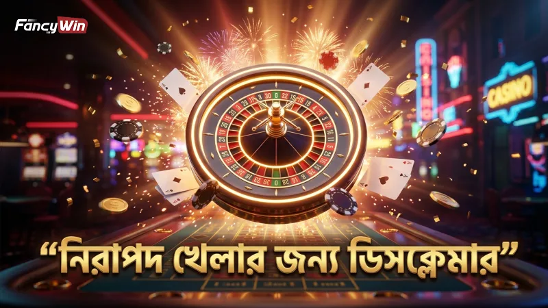 সঠিক ডিসক্লেমার পড়া নিরাপদ খেলার জন্য অপরিহার্য
