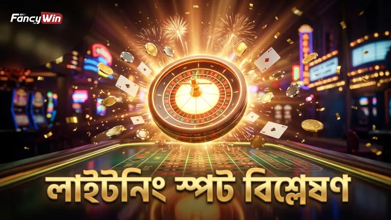 লাইটনিং স্পটের অবস্থান ও তার প্রভাব খেলা চলাকালে শনাক্ত করা