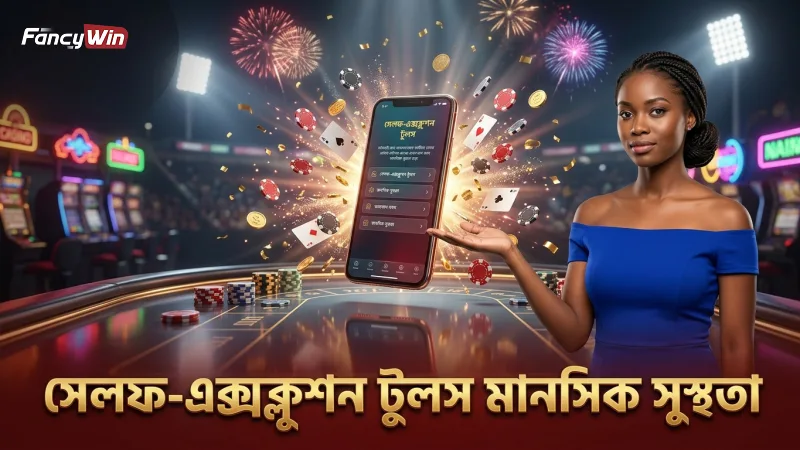 সেলফ-এক্সক্লুশন টুলস প্লেয়ারদের মানসিক সুস্থতা রক্ষা করে।